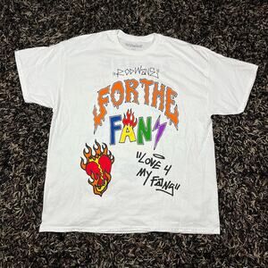 Rod Wave Soul‎ Fly For The Fans White Tee T Shirt Mens Sz 2XL New